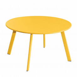 Приставной столик Marzia Steel Mustard 70 x 70 x 40 см