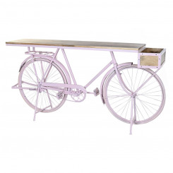 Консоль DKD Home Decor Велосипед 180 x 41 x 94 см Светло-Розовый Железо Дерево Манго