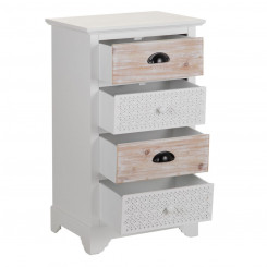Chest of drawers LOVE 45 x 33 x 77 cm White Fir wood