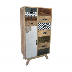 Chest of drawers DKD Home Decor Metal Colonial Mango wood (55 x 30 x 110 cm)