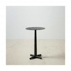 Приставной столик 59 x 40 x 40 см Черный Алюминий