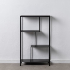Shelves 65 x 25 x 110 cm Black Metal