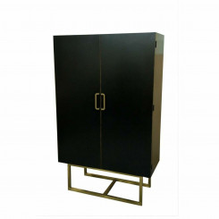 Шкаф DKD Home Decor 110 x 50 x 180 см Тополь черный металлический