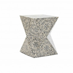 Side table DKD Home Decor Grey Beige Mother of pearl Modern (34 x 34 x 45 cm)