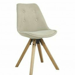 Dining Chair DKD Home Decor 48 x 44 x 84 cm Beige Oak