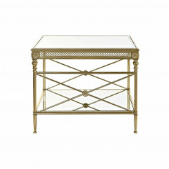 Приставной столик DKD Home Decor Зеркало Золотой Металл Араб (62 x 62 x 51 см)