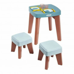 Table and 2 chairs Ecoiffier (13 Pieces)