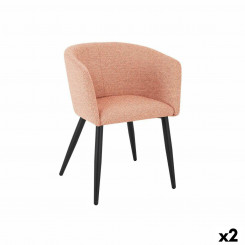 Кресло Clare Pink Foam Iron 57 x 76 x 55 см (2 шт.)