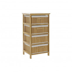 Chest of drawers DKD Home Decor Natural Bamboo Paolownia wood 42 x 32 x 81 cm