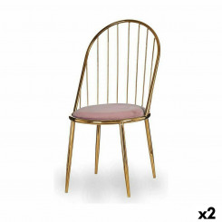 Поручни для стульев Pink Golden Iron 48 x 95,5 x 48 см (2 шт.)