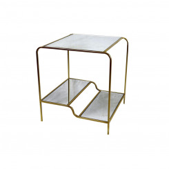 Side table DKD Home Decor Mirror Golden Metal 50 x 50 x 55 cm