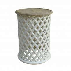 Side table DKD Home Decor Natural White Mango wood 45 x 45 x 62 cm