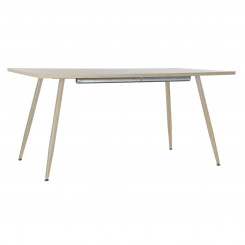 Обеденный стол DKD Home Decor Металл МДФ Дерево (160 х 90 х 76 см) (200 х 90 х 75 см)