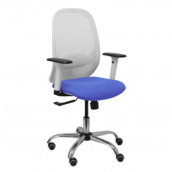 Office Chair P&C 354CRRP White Light Blue
