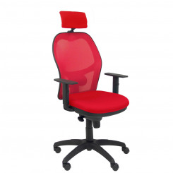Офисный стул с подголовником Jorquera P&C 10CRNCR Red