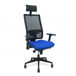 Office Chair with Headrest Horna P&C B3DR65C Blue