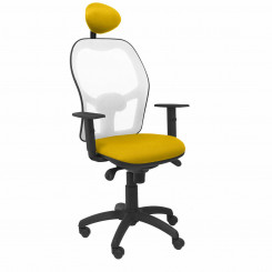 Офисный стул с подголовником Jorquera P&C ALI100C Желтый
