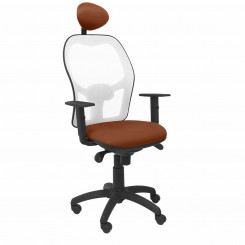 Офисный стул с подголовником Jorquera P&C ALI363C Коричневый
