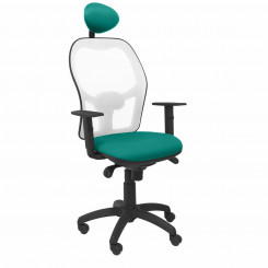 Office Chair with Headrest Jorquera P&C BALI39C Light Green