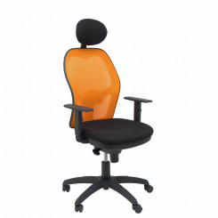 Office Chair with Headrest Jorquera P&C ALI840C Black