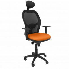 Офисный стул с подголовником Jorquera P&C ALI308C Оранжевый