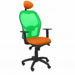 Офисный стул с подголовником Jorquera P&C ALI308C Оранжевый