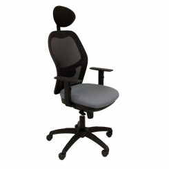 Офисный стул с подголовником Jorquera P&C ALI220C Grey Темно-серый