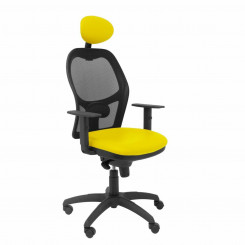 Офисный стул с подголовником Jorquera malla P&C SNSPAMC Желтый