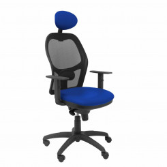 Офисный стул с подголовником Jorquera malla P&C SNSPAZC Blue