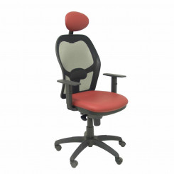 Офисный стул с подголовником Jorquera malla P&C NSPGRAC Maroon