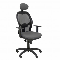 Office Chair with Headrest Jorquera P&C ALI600C Black