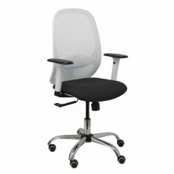 Office Chair P&C Cilanco  With armrests Black White