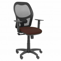 Office Chair P&C Alocén bali With armrests Dark brown