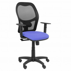 Office Chair P&C Alocén bali With armrests Light Blue