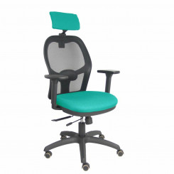 Офисный стул с подголовником P&C B3DRPCR Turquoise Turquoise Green