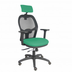 Офисный стул с подголовником P&C B3DRPCR Emerald Green