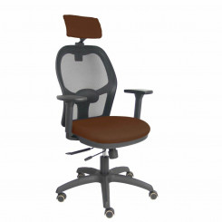 Офисный стул с подголовником P&C B3DRPCR Коричневый Темно-коричневый