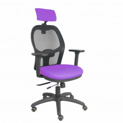 Офисный стул с подголовником P&C B3DRPCR Сиреневый