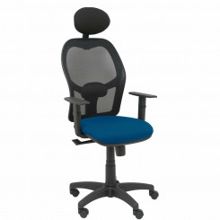 Office Chair with Headrest P&C B10CRNC Dark blue