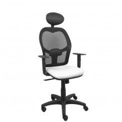 Office Chair with Headrest P&C B10CRNC White