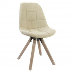 Dining Chair DKD Home Decor Polyester Cotton Wood (47 x 55 x 85 cm)
