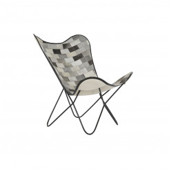 Chair DKD Home Decor 74 x 70 x 90 cm Black Grey Beige White