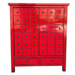 Chest of drawers DKD Home Decor Red Oriental Elm (102 x 42 x 120 cm)