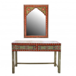 Console DKD Home Decor Multicolour Mango wood Mirror 117 x 40 x 76 cm