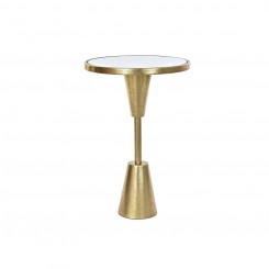 Side table DKD Home Decor 40,5 x 40,5 x 60 cm Mirror Golden Metal