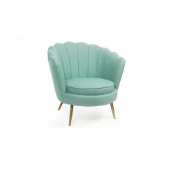 Кресло DKD Home Decor 80 x 75 x 86 см Серебристый Металл Зеленый Пластик