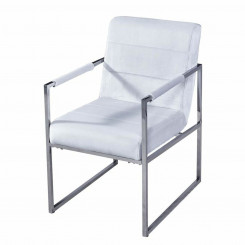 Chair DKD Home Decor White Steel Plastic 75 x 57 x 92 cm