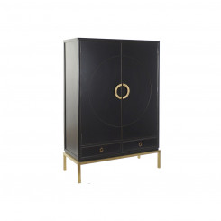Шкаф DKD Home Decor Черный Золотой 120 x 50 x 175 см