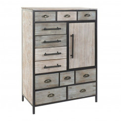 Chest of drawers DKD Home Decor Wood Metal (80 x 40 x 122 cm)