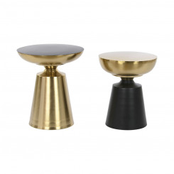 Набор из 2-х столов Home ESPRIT Black Gold 36 x 36 x 42,5 см